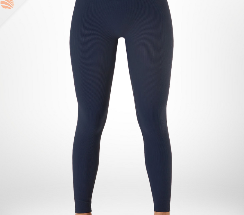 Forte High Waist Solid Sports Leggings