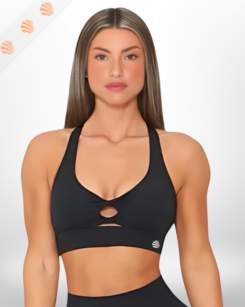 Twisted Sports Bra with Bling | twistedcheeranddance