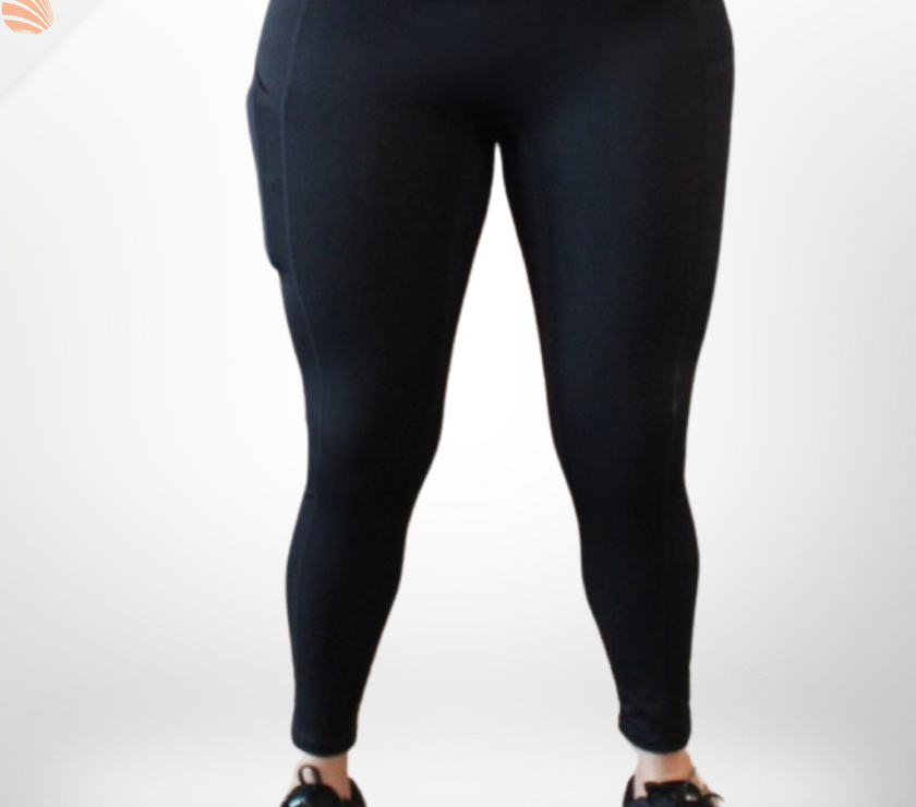 Cross Leggings With Pocket