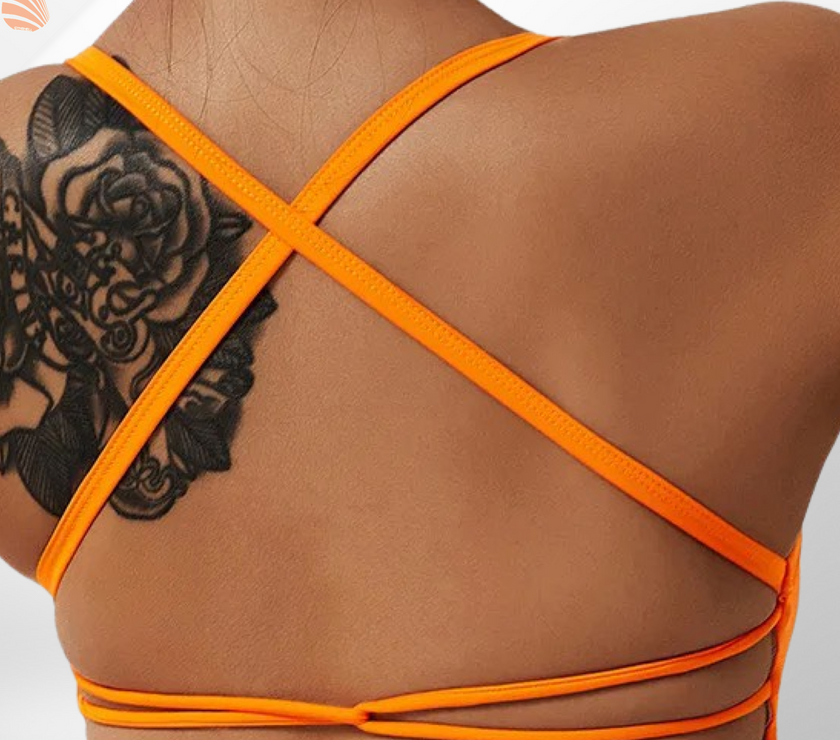 Open Back Sports Bra